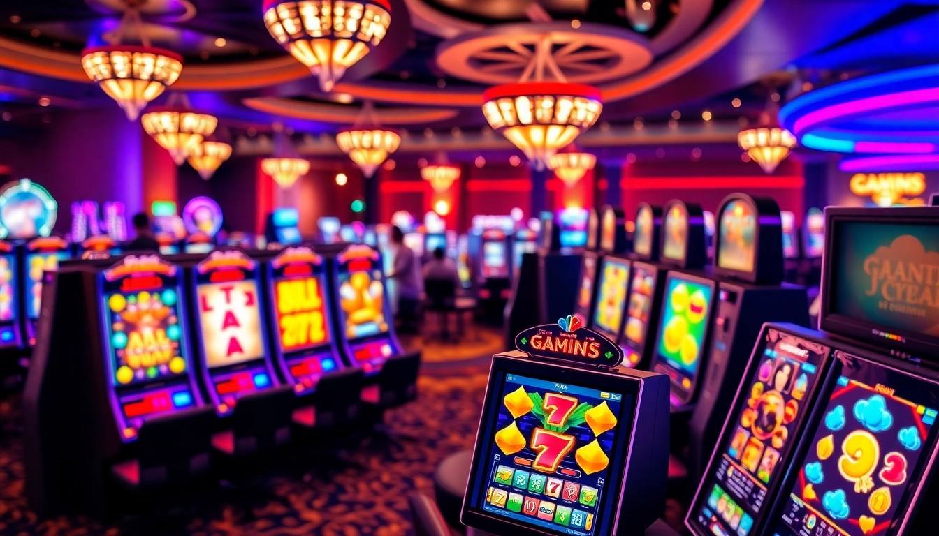 Exciting online gaming experience with machines à sous en ligne en argent réel highlighted.