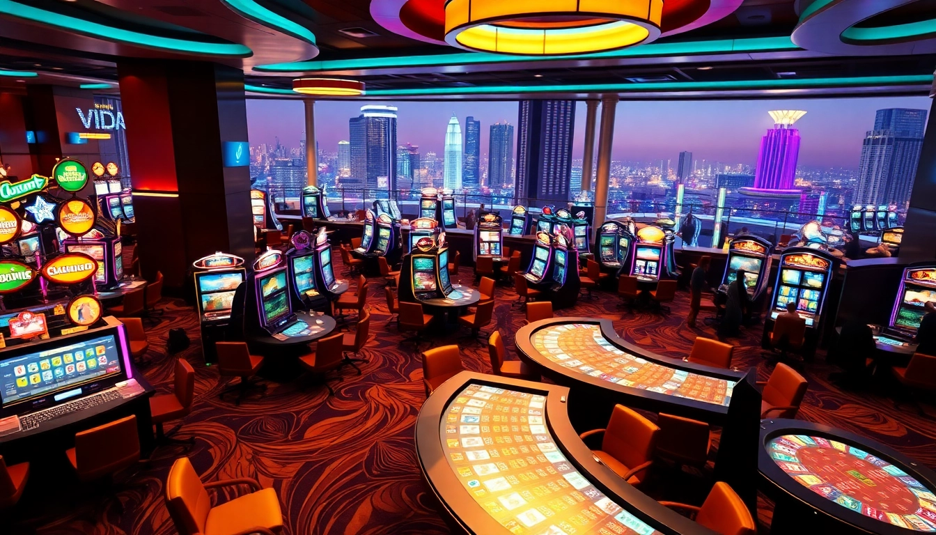 Jouez au meilleur casino en ligne avec un environnement de jeux vibrant et engageant, pleine d'excitation.