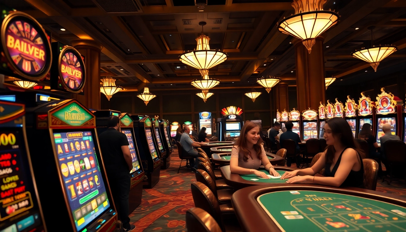 Découvrez le meilleur casino en ligne avec une ambiance de jeu accueillante et élégante.